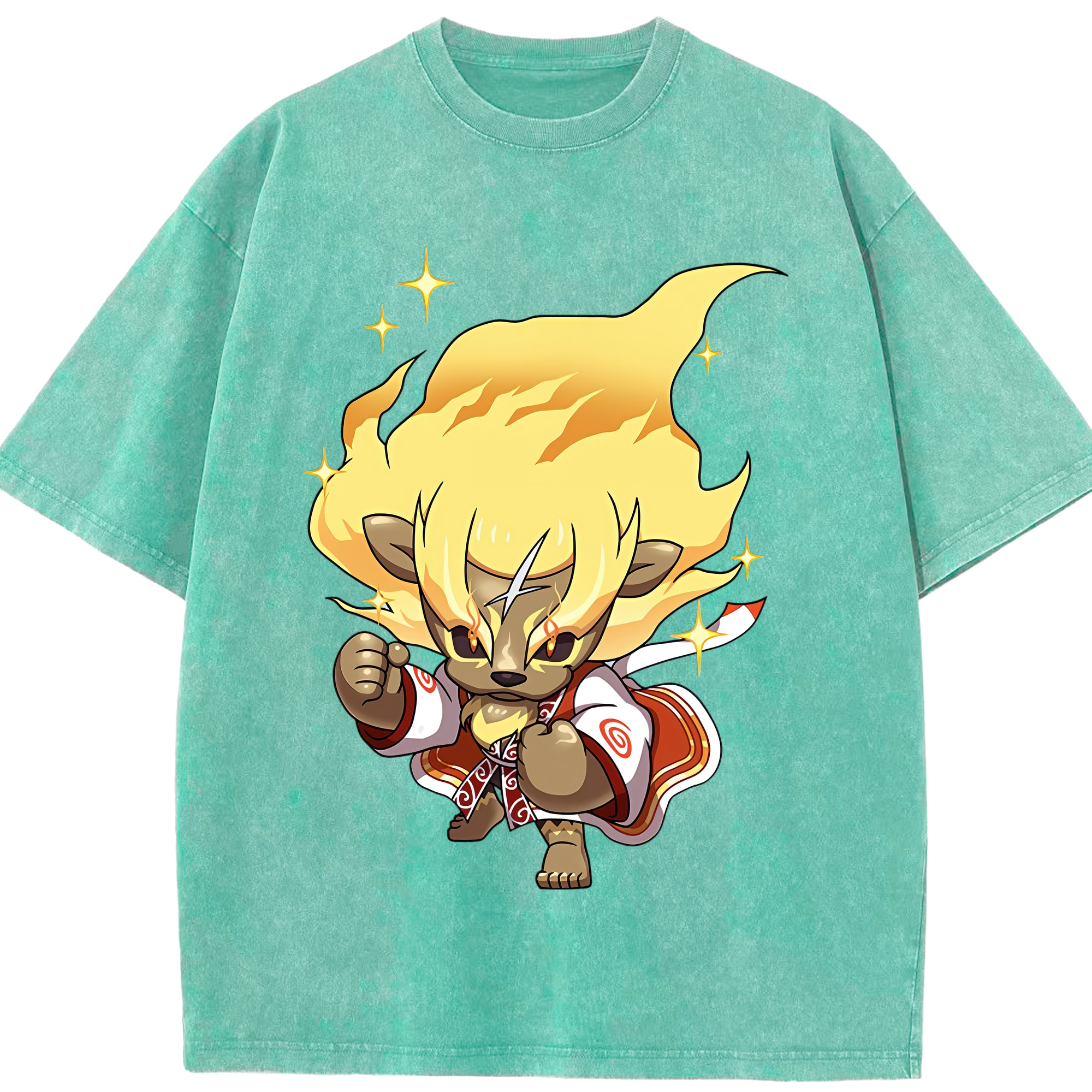 （画像用） 妖怪ウォッチ Yo-kai Watch 綿100% ヴィンテージ風 半袖Tシャツ（フロントプリント）